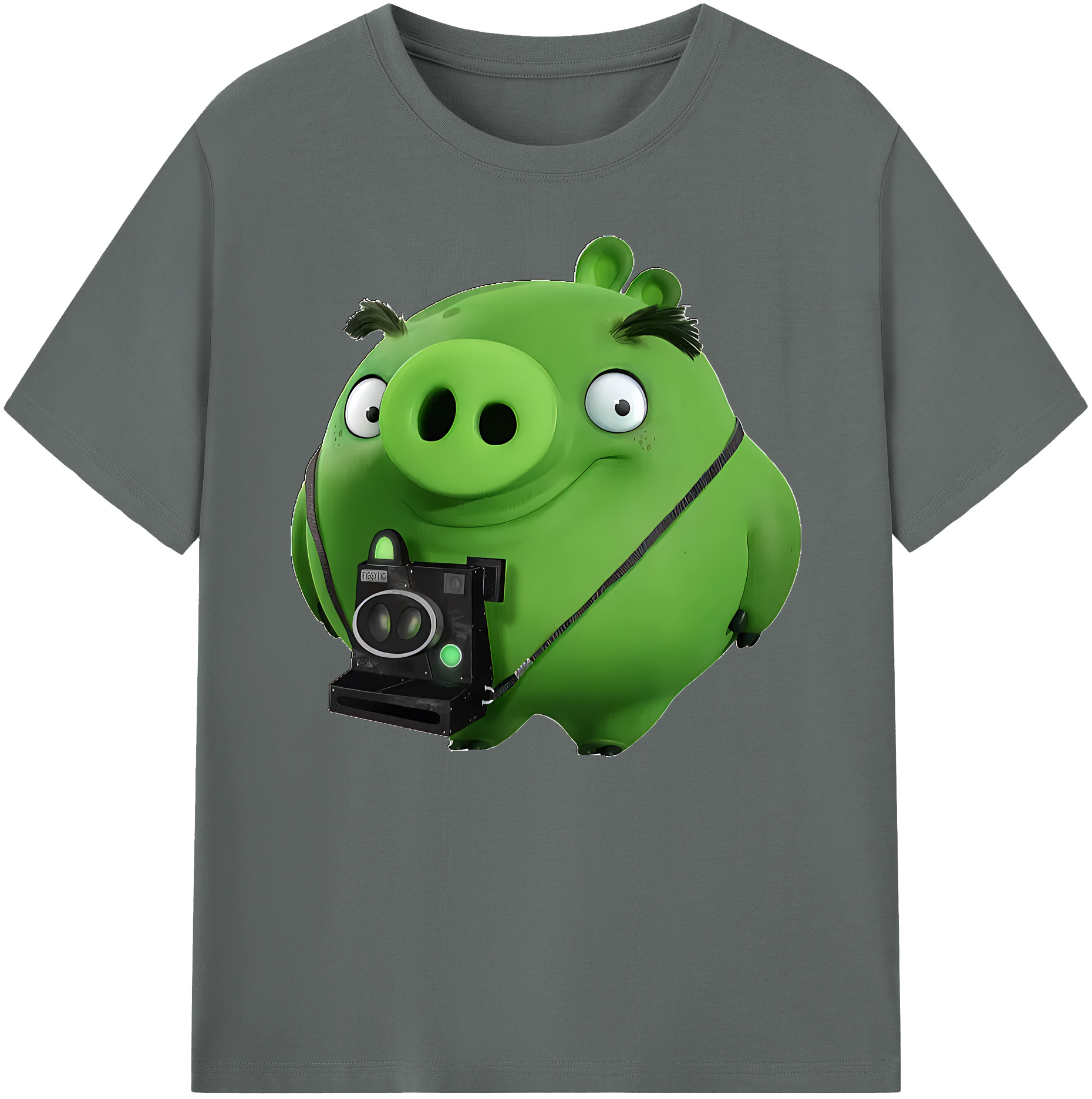 （画像用） Angry Birds アングリーバード 綿100％ メンズ半袖Tシャツ｜肌触りやわらか＆通気性